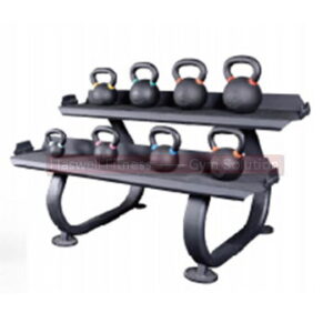 slt haswell fitness akr 201 kettlebell rack 140 cm width 2 tiers